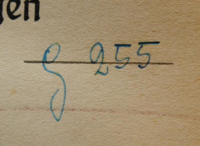 - (Geheime Staatspolizei. Staatspolizeileitstelle Hannover), Von Hand: Signatur; 'G 255'. 
