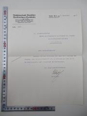 - (Reichsverband deutscher Waldbesitzer-Verbände;Popitz, Johannes;Ludwig[?], [?]), Post: Name, Ortsangabe, Nummer, Datum, Widmung; 'Reichsverband Deutscher Waldbesitzer-Verbände Fernruf: Lützow 6864 XXX 5310/11 / Bank-Konto: Kur- und Neumärkische Ritterschaftliche Darlehnskasse, Berlin W. 8, Wilhelmplatz 6 / / Postscheck-Konto Berlin 154367 / / I.-Nr. 2835 Berlin W. 9, den 7. Dezember 1926 Potsdamer Straße 134 III Sr. Hochwohlgeboren Herrn Staatssekretär Professor Dr. Popitz Reichsfinanzministerium Berlin Euer Hochwohlgeboren beehren wir uns anliegen die neue (2. ) Auflage des Buches: "Die Forstwirtschaft" von R. Ortegel mit der Bitte um Kenntnisnahme sehr ergebenst zu überreichen. Der Hauptgeschäftsführer: Ludwig. Forstrat.'. 