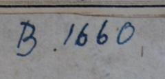 - (Theaterwissenschaftliches Institut, Bad Gandersheim), Von Hand: Inventar-/ Zugangsnummer; 'B.1660'. 