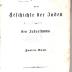 Gesch 829/53 : 2 : Jahrbuch für die Geschichte der Juden und des Judenthums. (1861)