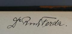 - (Ferda, Rudolf), Von Hand: Exlibris, Name; 'Dr. Rud Ferda'. 