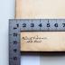 - (Krause, Rudolf), Von Hand: Autogramm, Name, Berufsangabe/Titel/Branche; 'Rudolf Krause.
stud. theol.'. 