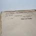 - (Meller, Béla;Kolb, Gizella), Von Hand: Widmung, Datum; 'Seiner lieben Mechutten und Freundin Gizi Kolb in Verehrung vom Verfasser 1 / I 1938'. 