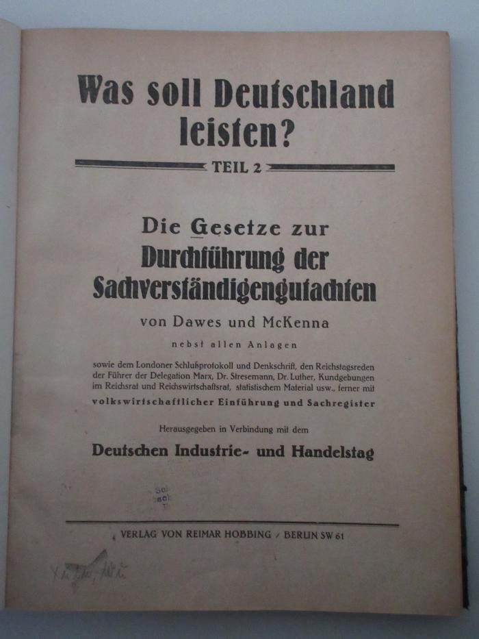 26953 (ausgesondert) : Die Gesetze zur Durchführung der Sachverständigengutachten