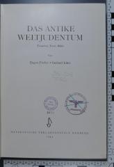 296.209 FISC : Das Antike Weltjudentum (1943)