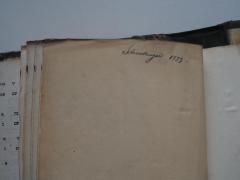 - (Schreckinger, [?]), Von Hand: Datum, Name; 'Schreckinger 1923'. 