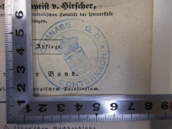 Gymnase G. D. * Echternach *