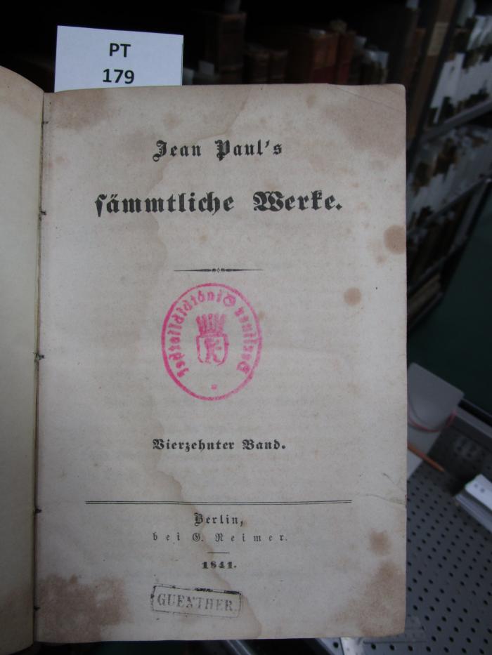  Sämmtliche Werke (1841)