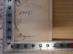 - (Moegelin, [?]), Von Hand: Name; 'Moegelin'. 