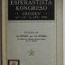 Zs 2321 : 1908 : Kongresa Libro: IV. Internacia Esperantista Kongreso. Dresden, 16an-22an de Aug. 1908. (1908)