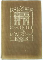 Gesch 179/8 : 1 : Geschichte der römischen Kaiser. Bd. 1 (1914)