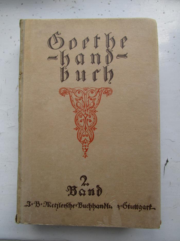 III 10928 2, 4. Ex.: Göchhausen - Mythologie (1917)