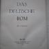  Das deutsche Rom (1912)