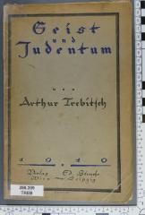 296.209 TREB : Geist und Judentum (1919)