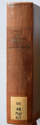 Wi 48 Mar 4/1 : 1 : Das Kapital. Kritik der politischen Ökonomie. Bd. 1: Der Produktionsprocess des Kapitals. ([1922])