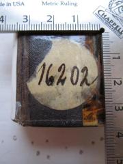 - (Jüdische Gemeinde zu Berlin), Etikett: Signatur; '16202'. 
