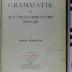 492.45 BURS : Vollständige Grammatik der alt- und neuhebräischen Sprache  (1929)