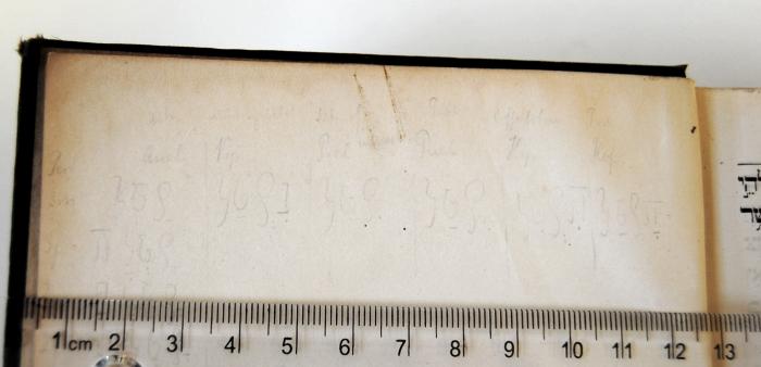 - (unbekannt), Von Hand: Notiz; '[...]
Qual - Nip[hal] - Piel - Pual - Hip[il] - Hof[al]
[...]'. 