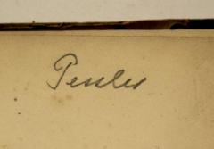 - (Pessler, Johannes), Von Hand: Name; 'Pessler'. 