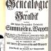 Gesch 50/50 : Handbuch der neuesten Genealogie und Heraldik : worinnen aller jezigen Europäischen Potentaten Stammtafeln u. Wappen enthalten sind. ([1763])