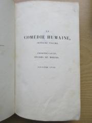 1 N 67-7 : La Comédie Humaine. Études de Mœurs. Scènes de la Vie de Province : Les Rivalités (ca. 1843)