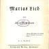 Z 3110 : Marias Lied. (1919)