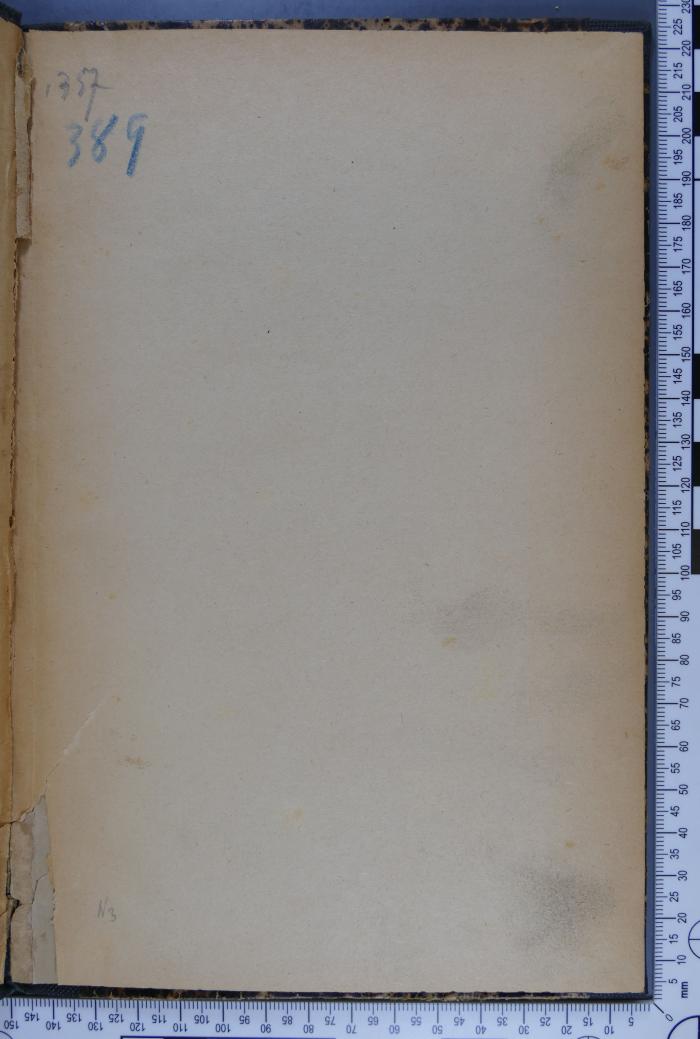 -, Von Hand: Nummer; '[?] 357
389'