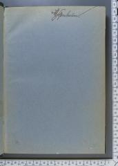 - (Schoenbaum, Moritz), Von Hand: Exlibris, Name; 'M. Schoenbaum'. 