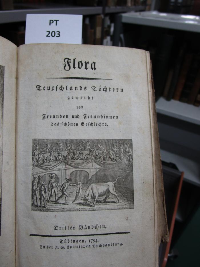  Flora : Teutschlands Töchtern geweiht von Freunden und Freundinnen des schönen Geschlechts (1794)