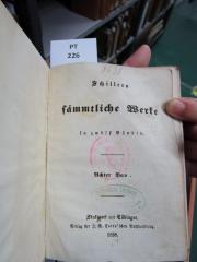  Sämmtliche Werke / Friedrich von Schiller : in zwölf Bänden (1838)