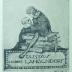 - (Langendorf, Gustav), Etikett: Exlibris; 'Exlibris Gustav Langendorf

M. L. POLLAK'.  (Prototyp)