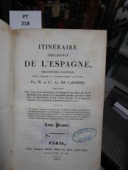 Gf 29 a 449/ 45: Itinéraire descriptif de l'Espagne (1827)
