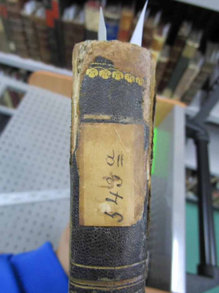 -, Etikett: Signatur; '543a'
