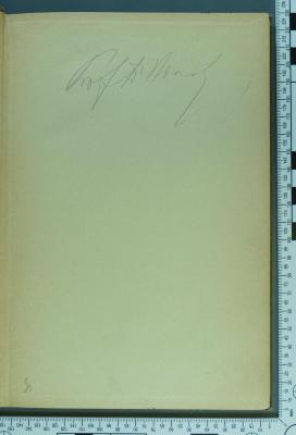- (Noach, [?]), Von Hand: Name; 'Prof Dr Noach [Reach/Strach/Noack/Nord ?]'. 