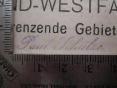 - (Schulze, Paul), Stempel: Name; 'Paul Schulze'.  (Prototyp)