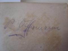 - (Offermann, P.), Von Hand: Autogramm, Name; 'P. Offermann'. 