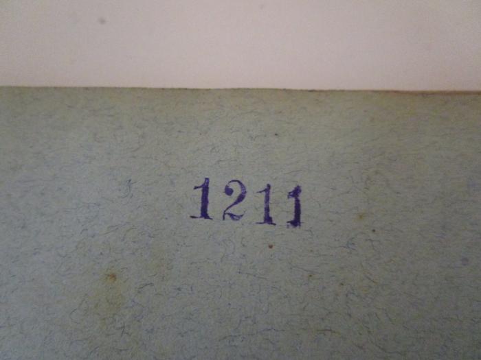 - (Biblioteka Wydzialu Krajowego), Stempel: Nummer; '1211'. ; Wiadomości Statystyczne o Stosunkach Krajowych (1887)