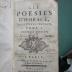  Les poësies d'horace, traduites en françois (1753)