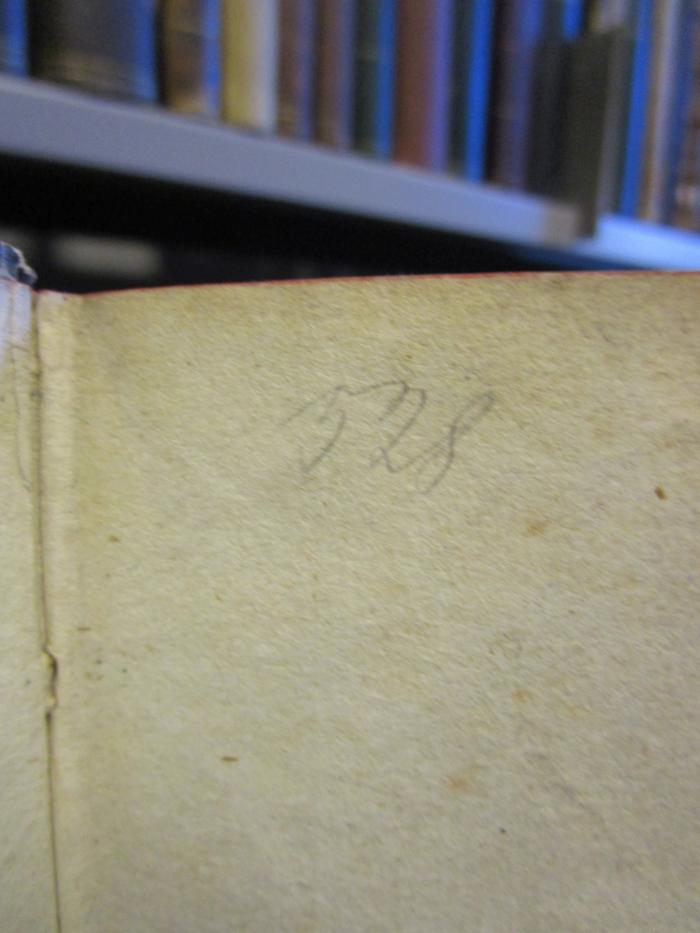 I 29839 3. Ex.: De Königinnen Elisabeth und Maria Stuart nach den Quellen im britischen Museum und Reichsarchive (1836);- (unbekannt), Von Hand: Nummer; '528'. 