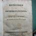  Mémoires ou souvenirs et anecdotes (1829)