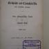  Zur Geschichte und Charakteristik des deutschen  Genius : Eine ethnographische Studie (1864)