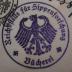 - (Reichsstelle für Sippenforschung (Berlin)), Stempel: Name, Wappen, Berufsangabe/Titel/Branche; 'Reichsstelle für Sippenforschung 
Bücherei'.  (Prototyp)