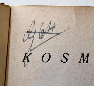 - (Krüger, E.[?]), Von Hand: Signatur; 'G 64'. 