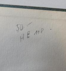 - (Kurbuchhandlung Bernhard Krohn), Von Hand: ; '50,- / H E 118'. 