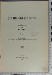 296.45 JELS : Im Wandel der Zeiten (1930)