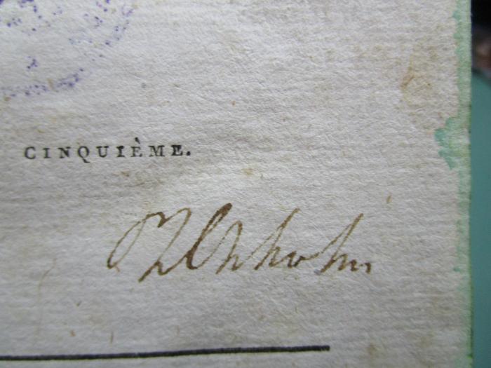 -, Von Hand: Autogramm, Name; '[?]chohn'