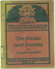 E 3091 : Von Corunna nach Cumana. Eine Seereise und Pik-Besteigung. ([1910])