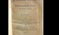 O48A182 : Mehrere Titel in einem Band : Die evangelisch-protestantische General-Synode des Großherzogthums Baden, im Jahr 1834 ; 1/8
 (1934)