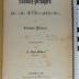 296.451 PLES : Sabbath-Predigten für alle Wochenabschnitte  (1888)