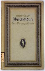 Z 4038 : Ibn Chaldun : Eine Berbergeschichte aus der Almohadenzeit. (1925)